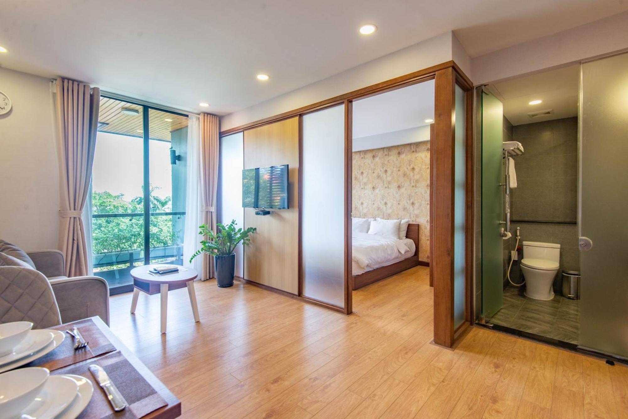 Sunny Moon West Lake Apartment Hanoi Rum bild