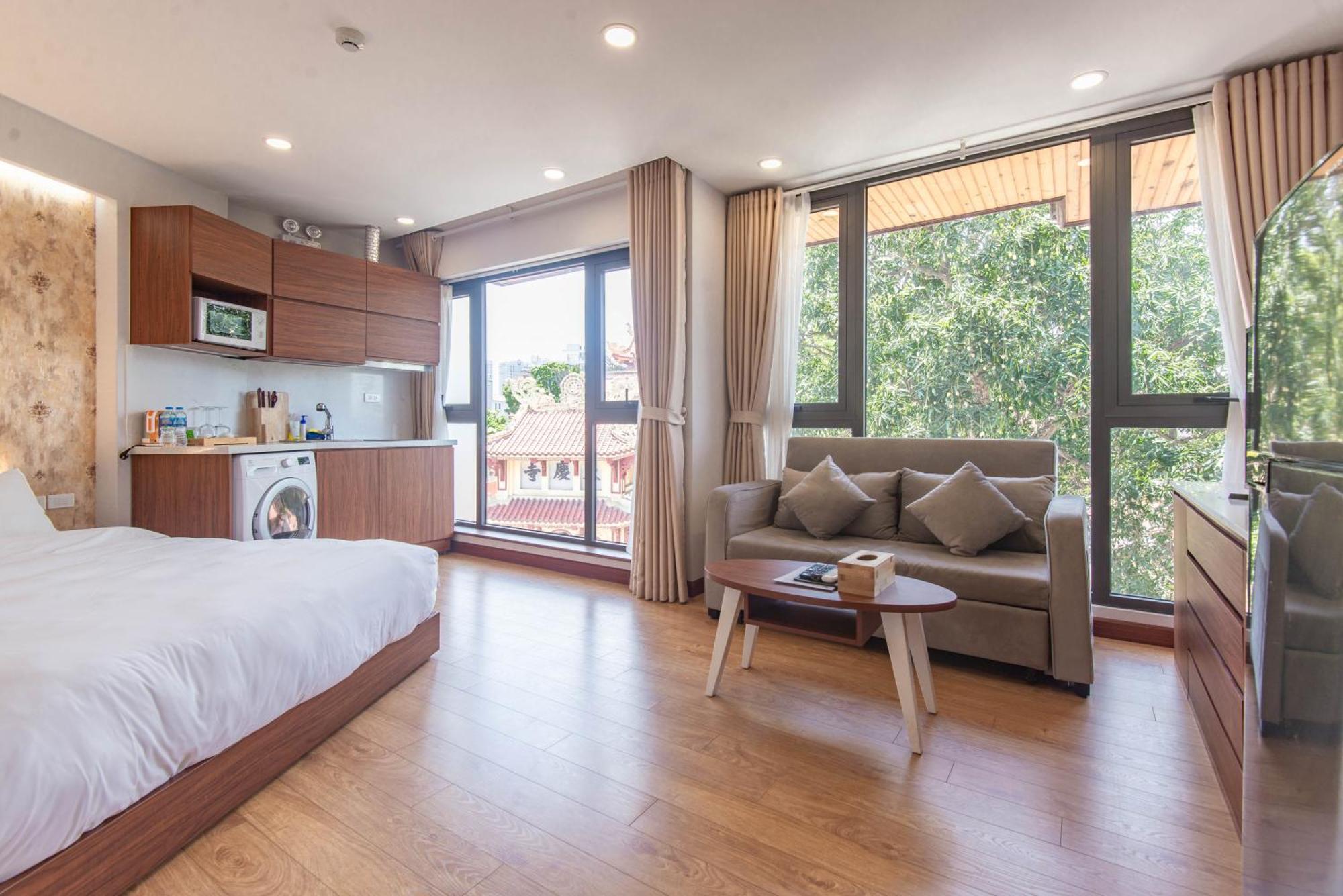 Sunny Moon West Lake Apartment Hanoi Rum bild